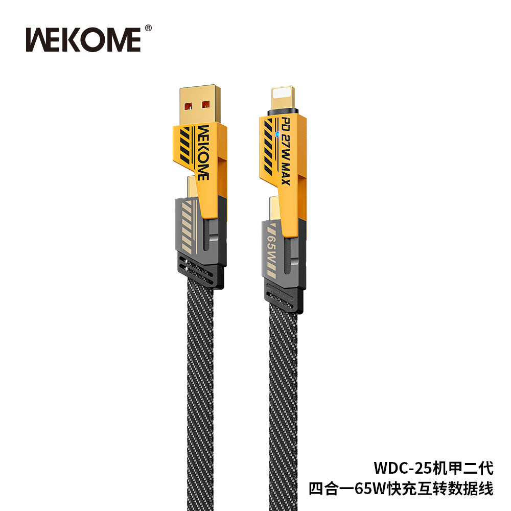 WEKOME WDC-25 Charging Cable - Fast Charging, Durable and High-Quality Cable - Saif Al Najmi Kw